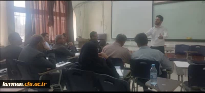 دردانشگاه فرهنگیان کرمان برگزار شد

دوره آموزشی تربیت ارزیاب حرفه ای