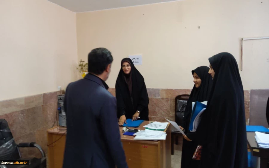 بازدید از فرآیند ارزیابی صلاحیت های عمومی و تخصصی پردیس  داوطلبان ورود به دانشگاه فرهنگیان در پردیس  شهید باهنر کرمان 3