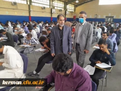 برگزاری آزمون پایانی دوره مهارت آموزی سرباز معلمان دردانشگاه فرهنگیان کرمان  2