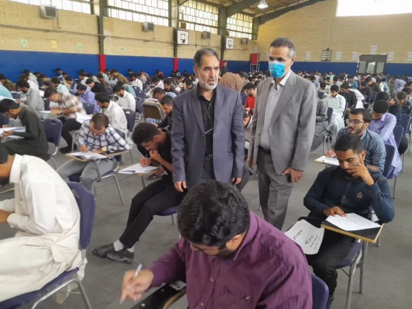 برگزاری آزمون پایانی دوره مهارت آموزی سرباز معلمان دردانشگاه فرهنگیان کرمان  2