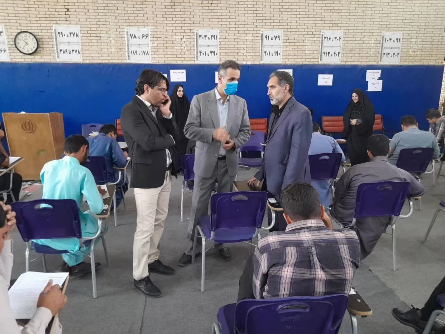 برگزاری آزمون پایانی دوره مهارت آموزی سرباز معلمان دردانشگاه فرهنگیان کرمان  3