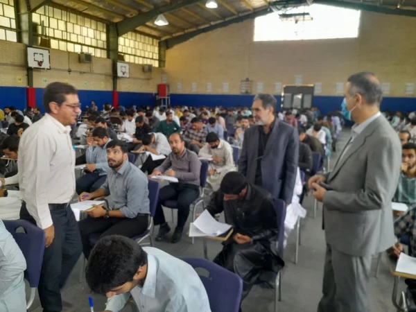 برگزاری آزمون پایانی دوره مهارت آموزی سرباز معلمان دردانشگاه فرهنگیان کرمان  4