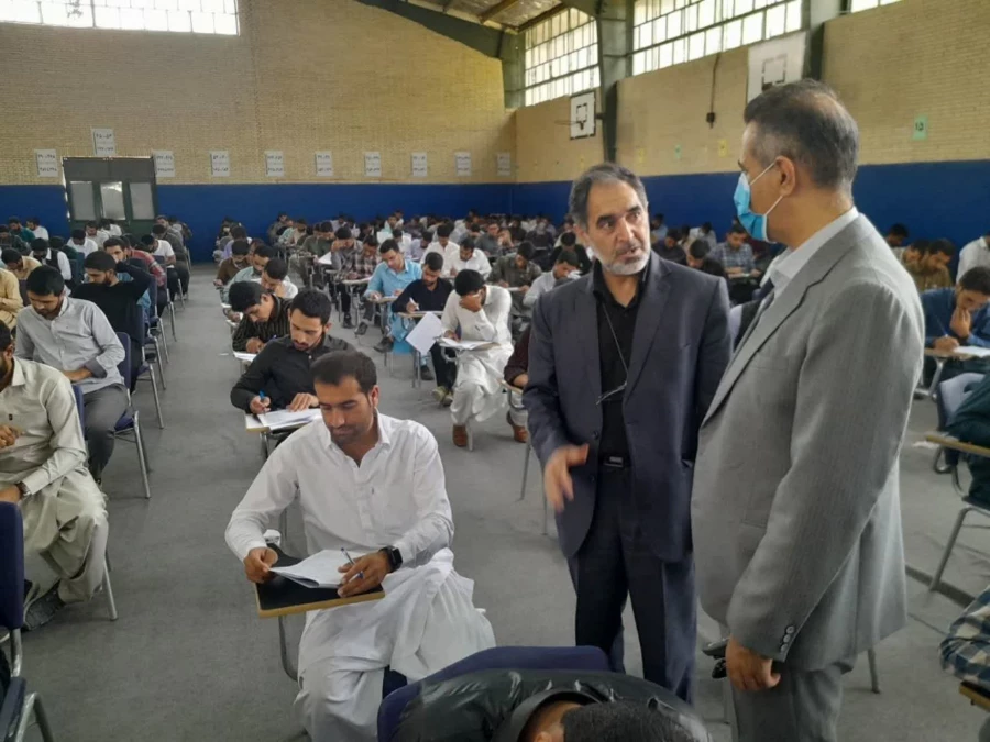 برگزاری آزمون پایانی دوره مهارت آموزی سرباز معلمان دردانشگاه فرهنگیان کرمان  5