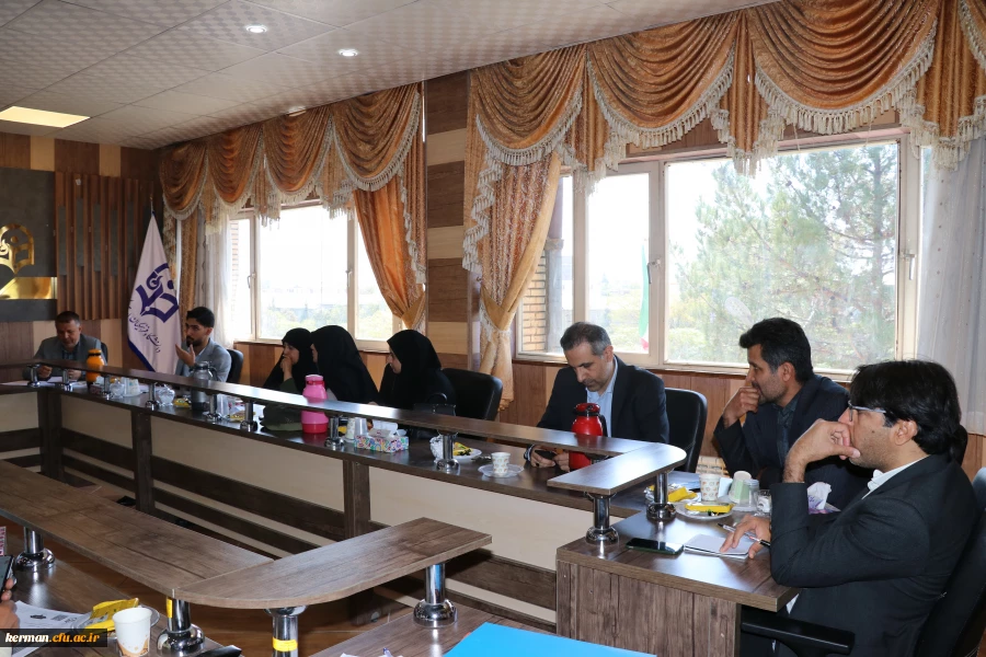 جلسه شورای فرهنگی واجتماعی دانشگاه فرهنگیان استان کرمان برگزار شد  4
