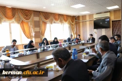 جلسه شورای فرهنگی واجتماعی دانشگاه فرهنگیان استان کرمان برگزار شد  5