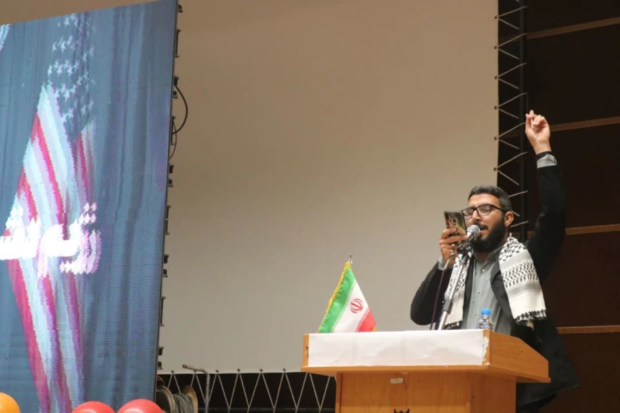 جشن پیروزی مقاومت دردانشگاه فرهنگیان کرمان برپاشد 6