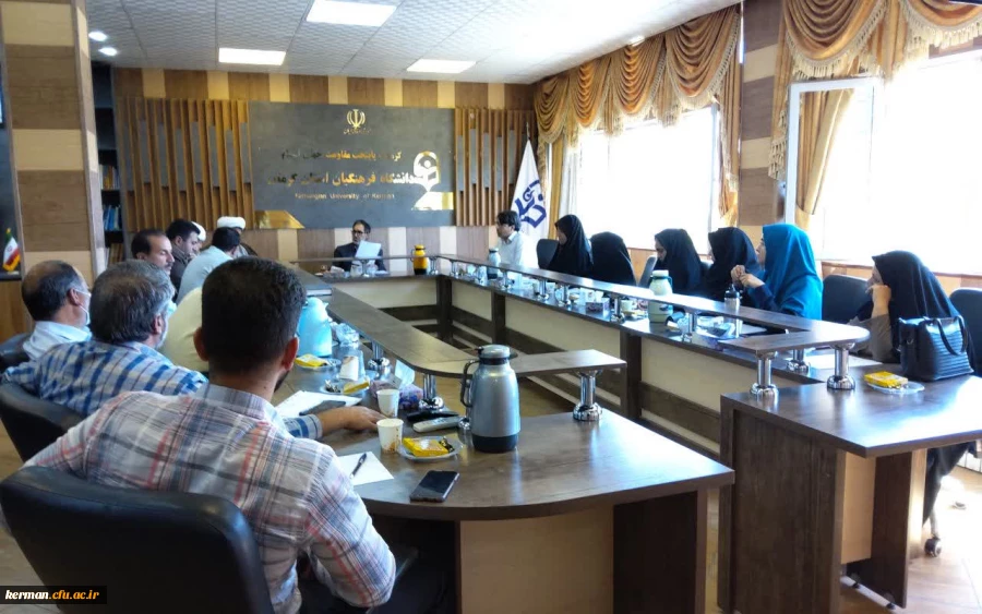 تاکید رئیس دانشگاه فرهنگیان استان برخوشرویی واخلاق خوب کارکنان  ومجموعه دانشگاه بادانشجومعلمان  2