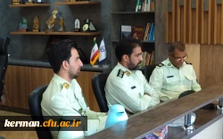 به مناسبت هفته نیروی انتظامی صورت گرفت:
تقدیر مسئولین و کارکنان دانشگاه فرهنگیان  از زحمات نیروی انتظامی کرمان 2