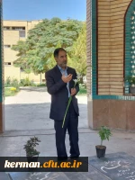 در سالروز تدفین شهدای گمنام دانشگاه فرهنگیان کرمان برگزارشد:
 تجدید میثاق با شهداء،امام شهداءو آرمان های انقلاب 2