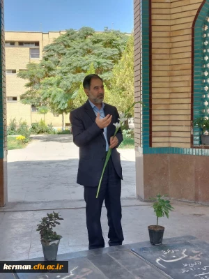 در سالروز تدفین شهدای گمنام دانشگاه فرهنگیان کرمان انجام شد:
 تجدید میثاق با شهداء،امام شهداءو آرمان های انقلاب