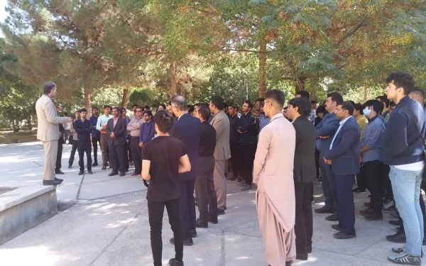 تجمع اساتید ،دانشجویان و کارکنان دانشگاه فرهنگیان کرمان در محکومیت حمله وحشیانه صهیونیست ها به بیمارستان المعمدانی غزه 2