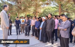 تجمع اساتید ،دانشجویان و کارکنان دانشگاه فرهنگیان کرمان در محکومیت حمله وحشیانه صهیونیست ها به بیمارستان المعمدانی غزه 4