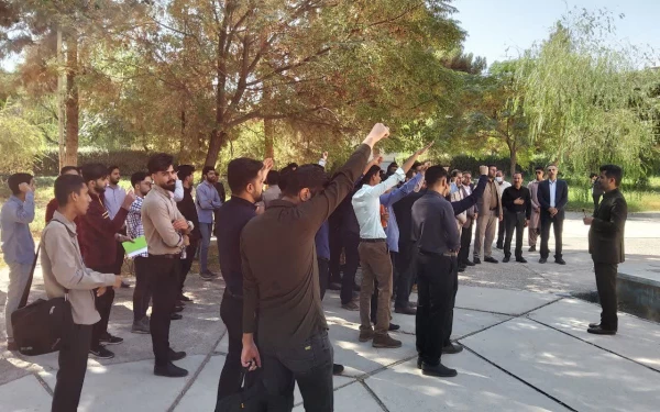 تجمع اساتید ،دانشجویان و کارکنان دانشگاه فرهنگیان کرمان در محکومیت حمله وحشیانه صهیونیست ها به بیمارستان المعمدانی غزه 6