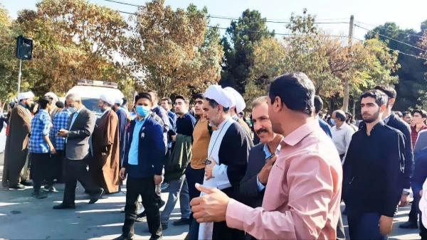 حضور پرشور و گسترده دانشگاهیان دانشگاه فرهنگیان کرمان در راهپیمایی یوم الله ۱۳ آبان 12