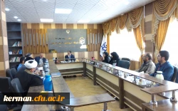 تصویب برگزاری دو همایش pck در آموزش ابتدائی ومشاوره درشورای پژوهشی دانشگاه فرهنگیان استان کرمان  2