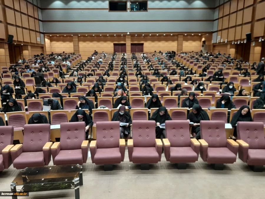 برگزاری آزمون پایانی پودمان اول مهارت آموزان (ماده 28)سری هشتم در دانشگاه فرهنگیان استان کرمان 2