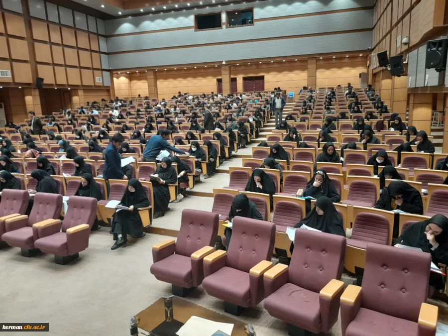 برگزاری آزمون پایانی پودمان اول مهارت آموزان (ماده 28)سری هشتم در دانشگاه فرهنگیان استان کرمان 2