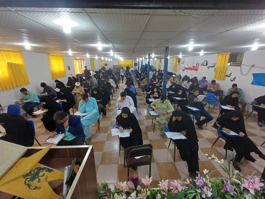 برگزاری آزمون پایانی پودمان اول مهارت آموزان (ماده 28)سری هشتم در دانشگاه فرهنگیان استان کرمان 2