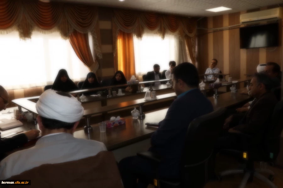 برگزاری شورای مدیریت دانشگاه فرهنگیان استان کرمان با حضور نماینده حراست سازمان مرکزی دانشگاه 2
