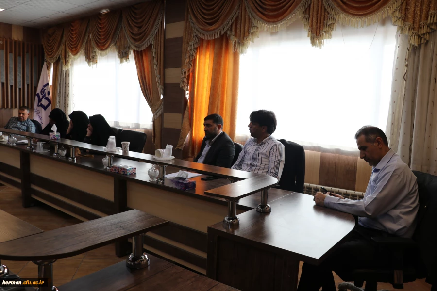 برگزاری شورای مدیریت دانشگاه فرهنگیان استان کرمان با حضور نماینده حراست سازمان مرکزی دانشگاه 4