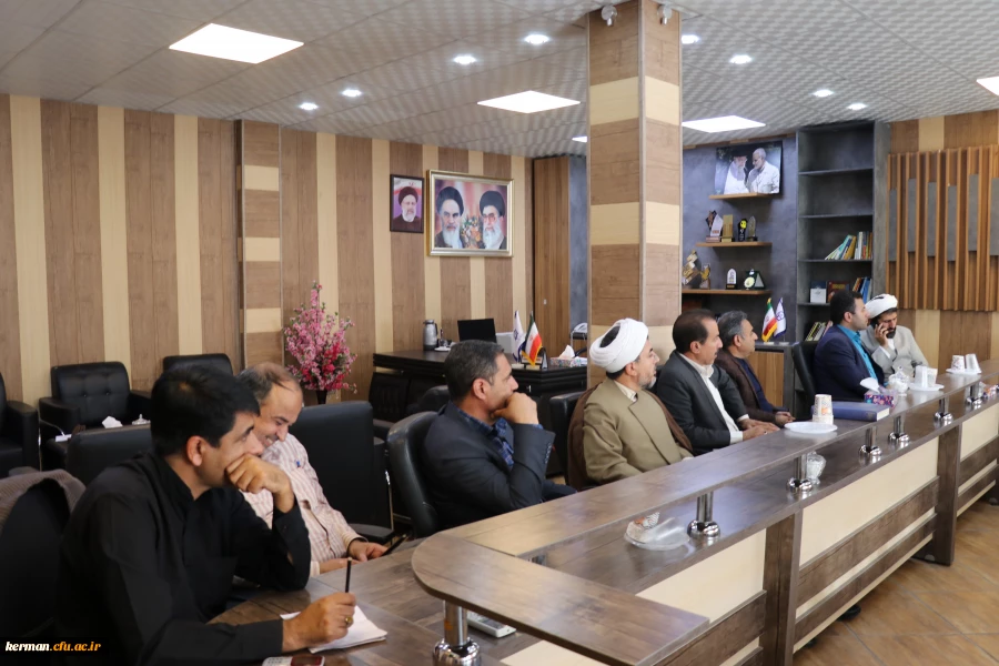 برگزاری شورای مدیریت دانشگاه فرهنگیان استان کرمان با حضور نماینده حراست سازمان مرکزی دانشگاه 5