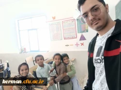 بازدید دانشجومعلمان دانشگاه فرهنگیان کرمان از مدارس چندپایه شرق استان کرمان 10