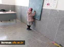 بازدید دانشجومعلمان دانشگاه فرهنگیان کرمان از مدارس چندپایه شرق استان کرمان 13