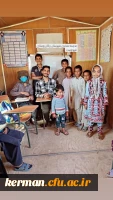 بازدید دانشجومعلمان دانشگاه فرهنگیان کرمان از مدارس چندپایه شرق استان کرمان 14