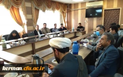 برگزاری شورای فرهنگی واجتماعی دانشگاه فرهنگیان استان کرمان با حضور حجت الاسلام والمسلمین دکتر مبشری معاون فرهنگی و اجتماعی دانشگاه فرهنگیان کشور  3