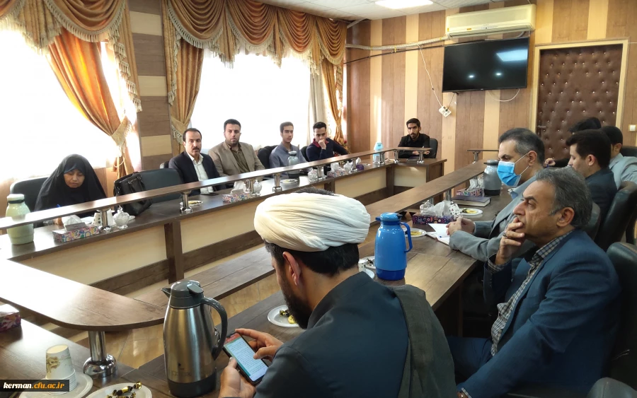 برگزاری شورای فرهنگی واجتماعی دانشگاه فرهنگیان استان کرمان با حضور حجت الاسلام والمسلمین دکتر مبشری معاون فرهنگی و اجتماعی دانشگاه فرهنگیان کشور  3