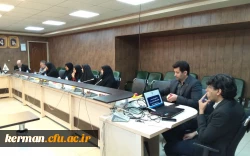  جلسه شورای مدیریت،نظارت و توسعه منابع دانشگاه فرهنگیان استان کرمان با حضوردکتر غیاثی رئیس دانشگاه فرهنگیان برگزارشد.  6