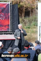 مراسم گرامیداشت شهدای حادثه تروریستی گلزار شهدای بین المللی کرمان ودانشجومعلم 