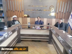 درآستانه برگزاری امتحانات پایانی نیمسال اول سال تحصیلی ۱۴۰۲_۱۴۰۳،شورای مدیریت دانشگاه فرهنگیان کرمان به ریاست دکتر توان رئیس دانشگاه فرهنگیان استان تشکیل جلسه داد. 2