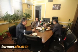 دیدار رئیس دانشگاه فرهنگیان استان با شهردار منطقه یک کرمان 3