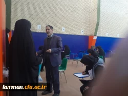 بازدیدرئیس دانشگاه فرهنگیان استان از اولین روزبرگزاری امتحانات 4