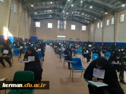 بازدیدرئیس دانشگاه فرهنگیان استان از اولین روزبرگزاری امتحانات 5