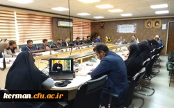 ستادایام الله دهه فجر استان به میزبانی دانشگاه فرهنگیان کرمان تشکیل جلسه داد. 5