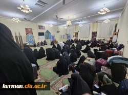 آیین بدرقه دانشجو معلمان پردیس شهید باهنر به سفر عتبات عالیات در دانشگاه فرهنگیان استان کرمان برگزار شد. 3