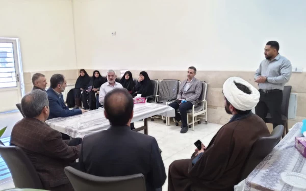 
دیدار رئیس دانشگاه فرهنگیان استان از جانبازان آسایشگاه ایثار کرمان 2