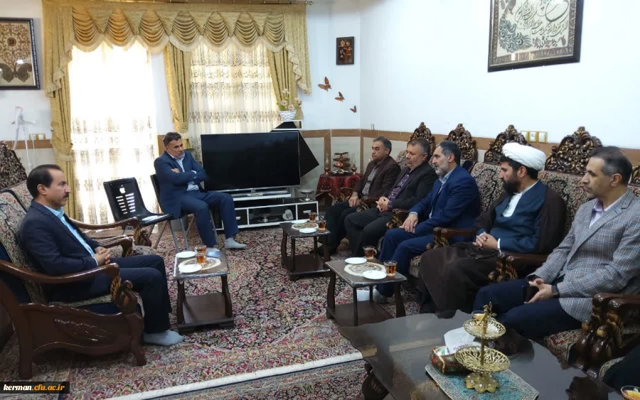 دیدار با خانواده جانباز دوران دفاع مقدس به مناسبت ایام الله دهه مبارک فجر 2