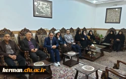 دیدار با خانواده جانباز دوران دفاع مقدس به مناسبت ایام الله دهه مبارک فجر 5