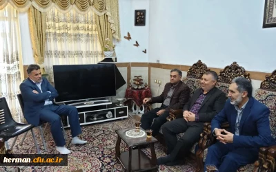 دیدار با خانواده جانباز دوران دفاع مقدس به مناسبت ایام الله دهه مبارک فجر