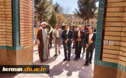 آیین غبار روبی و عطر افشانی مزار شهدای گمنام دانشگاه فرهنگیان استان کرمان  6