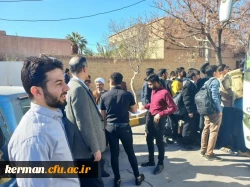 اعزام دانشجو یان دانشگاه فرهنگیان استان کرمان به اردوی راهیان نور 6