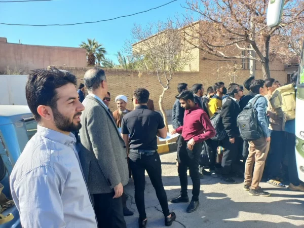 اعزام دانشجو یان دانشگاه فرهنگیان استان کرمان به اردوی راهیان نور 6