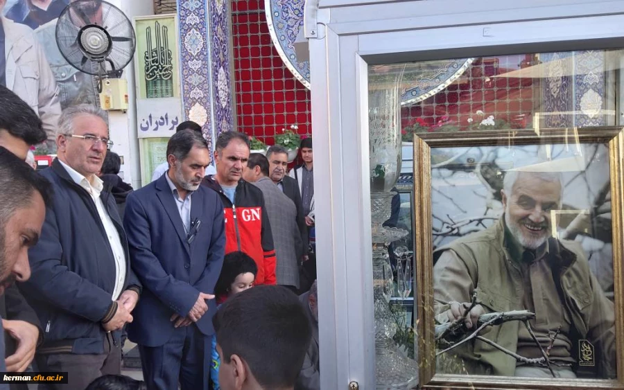 تجدید میثاق مهمانان شرکت کننده در اولین نشست دومین همایش ملی تربیت درمکتب شهید سلیمانی  3