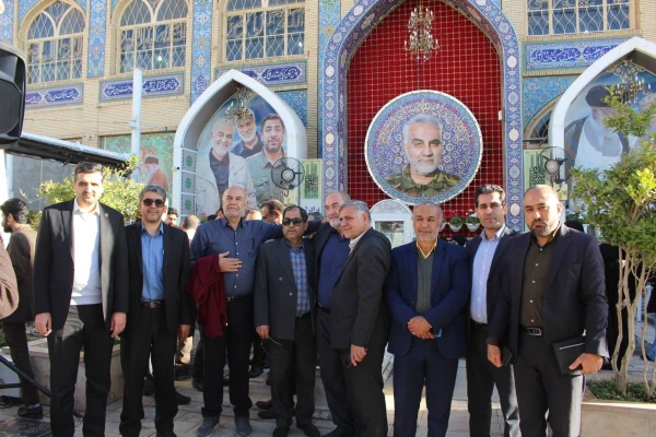 تجدید میثاق مهمانان شرکت کننده در اولین نشست دومین همایش ملی تربیت درمکتب شهید سلیمانی  6