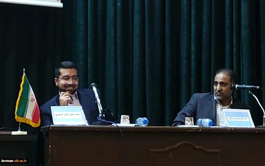  برگزاری نخستین مناظره با حضور کاندیداهای نمایندگی مجلس شورای اسلامی ۱۴۰۲ دردانشگاه فرهنگیان کرمان  9