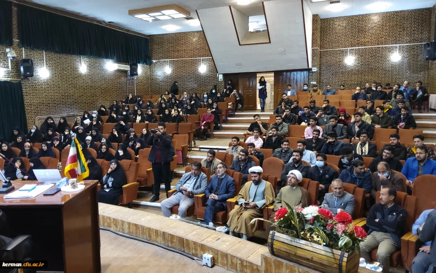  برگزاری نخستین مناظره با حضور کاندیداهای نمایندگی مجلس شورای اسلامی ۱۴۰۲ دردانشگاه فرهنگیان کرمان  10