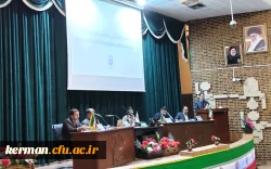  برگزاری نخستین مناظره با حضور کاندیداهای نمایندگی مجلس شورای اسلامی ۱۴۰۲ دردانشگاه فرهنگیان کرمان  12